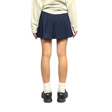 【USED】00's cheer PLEATS MINI SKIRT