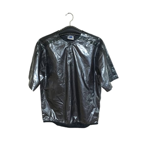 【USED】90'S ADIDAS POLYURETHANE FILM LAMINATE GAME SHIRT