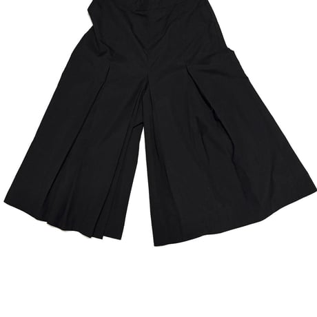 【USED】80's-90's Eastern-European Wool Blend Pleated Hakama Trousers