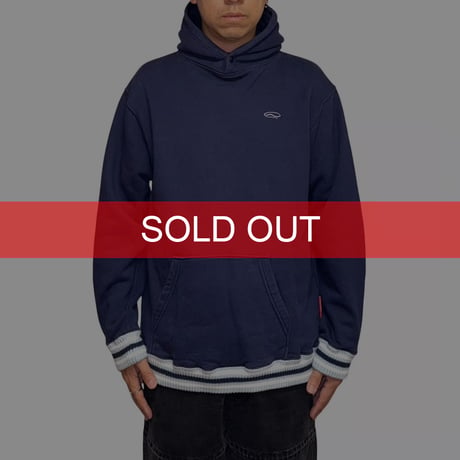 【USED】00's VANS SMALL LOGO SWEAT PARKA
