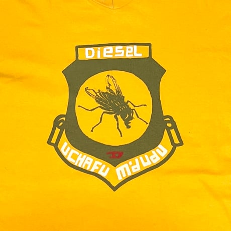 【USED】90's OLD DIESEL FLY T-SHIRT