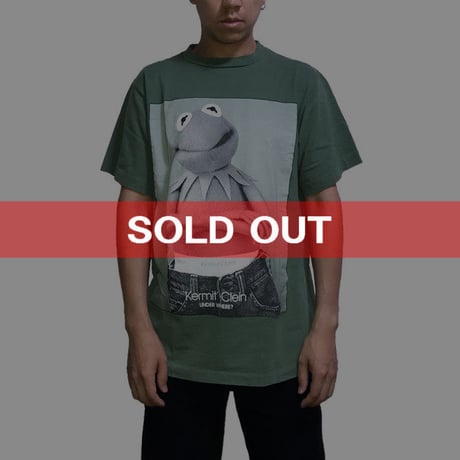 【USED】90'S KERMIT CLEIN T-SHIRT