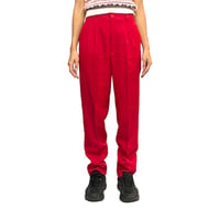 【USED】80'S DIVERSITY 2TAC RED PANTS