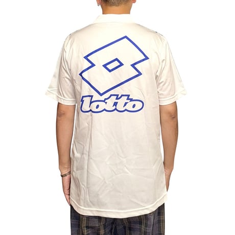 【USED】90's Lotto SOCCER TRAINING JERSEY WHITE