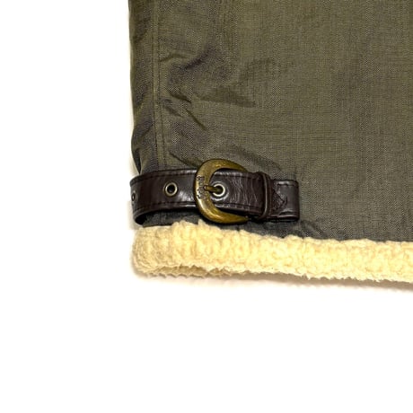 【USED】90'S BAD BOY × SCHOTT B-3 JACKET KHAKI