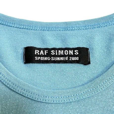 【USED】RAF SIMONS 2000SS ”SUMMA CUM LAUDE” CAMP CRYSTAL LAKE L/S T-SHIRT