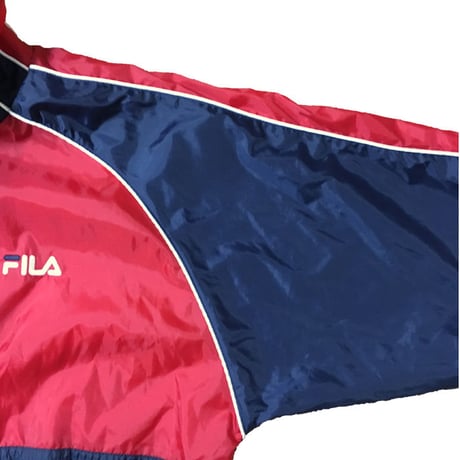 【USED】90'S FILA NYLON JACKET