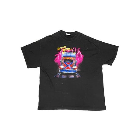 【USED】90'S-00'S ROAD REBEL TRUCK T-SHIRT