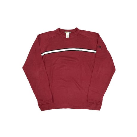 【USED】00'S THE NORTH FACE LINE KNIT SWEATER