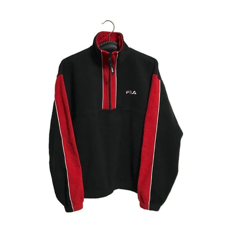 【USED】90'S  FILA FLEECE PULLOVER