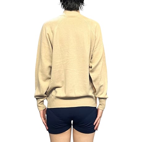 【USED】80's-90's JONELLE HI-NECK WOOL KNIT SWEATER