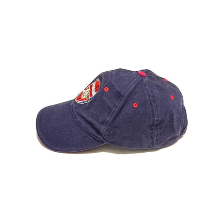 【USED】90's-00's Arsenal FC Embroidered Crest Cotton Cap Navy