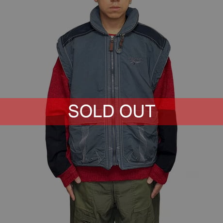 【USED】90's REEBOK TECH VEST