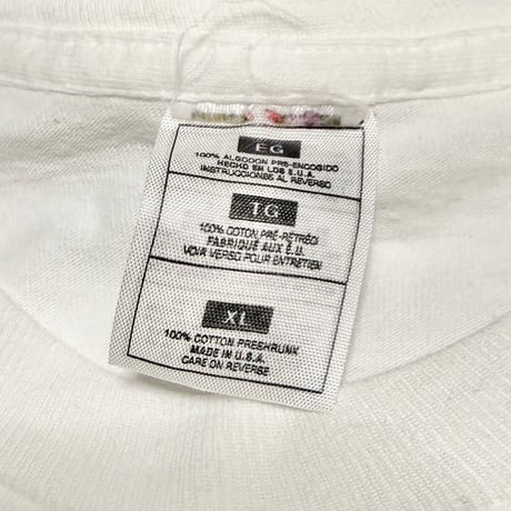 【USED】90's JESUS IS KING LIVE FOREVER RASTER COLOR T-SHIRT