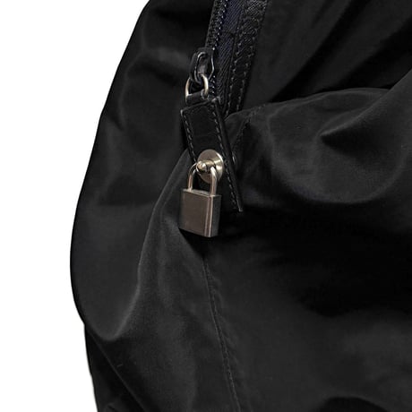 【USED】PRADA V49 Nylon Boston Bag