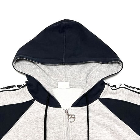 【USED】90's didadora HALF ZIP SWEAT PARKA