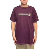 【USED】90's Alien Workshop Logo T-Shirt Burgundy