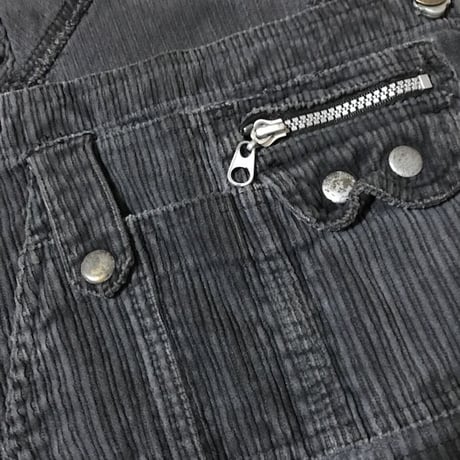 【USED】80'S WIDE WARE CORDUROY OVERALL