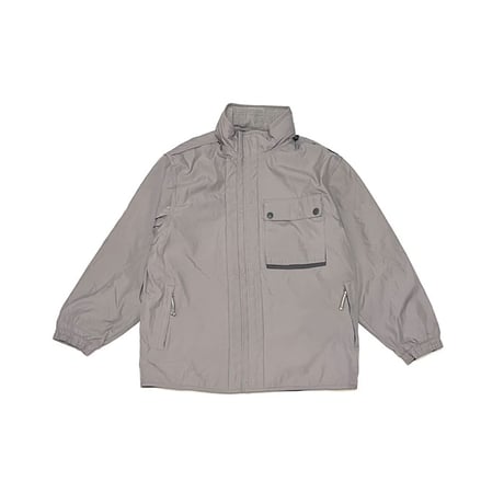 【USED】Early 00's NIKE SINGLE FLAP POCKET JACKET LIGHT GRAY ①