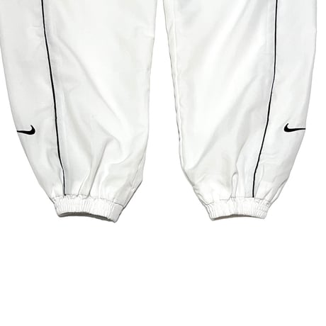 【DEAD STOCK】90's BOOTLEG NIKE COTTON TRACK PANTS WHITE