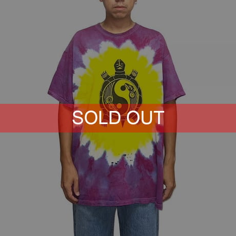 【USED】90'S-00'S Berkeley YING YOUNG TURTLE TYEDIE T-SHIRT