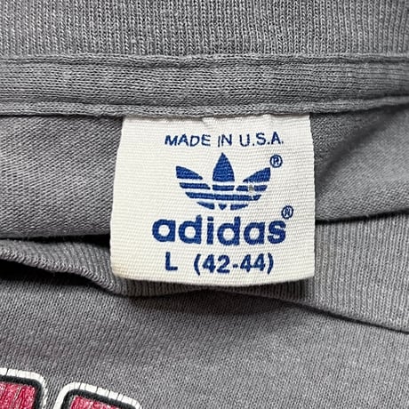 【USED】80's adidas ATHLETIC DEPT. T-SHIRT