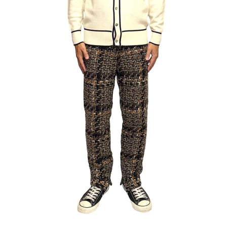 【USED】CHANEL 2016AW TWEED PANTS with SILK LINING
