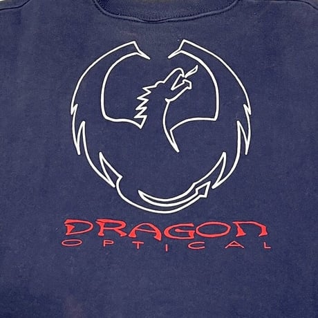 【USED】90'S DRAGON OPTICAL SWEATSHIRT