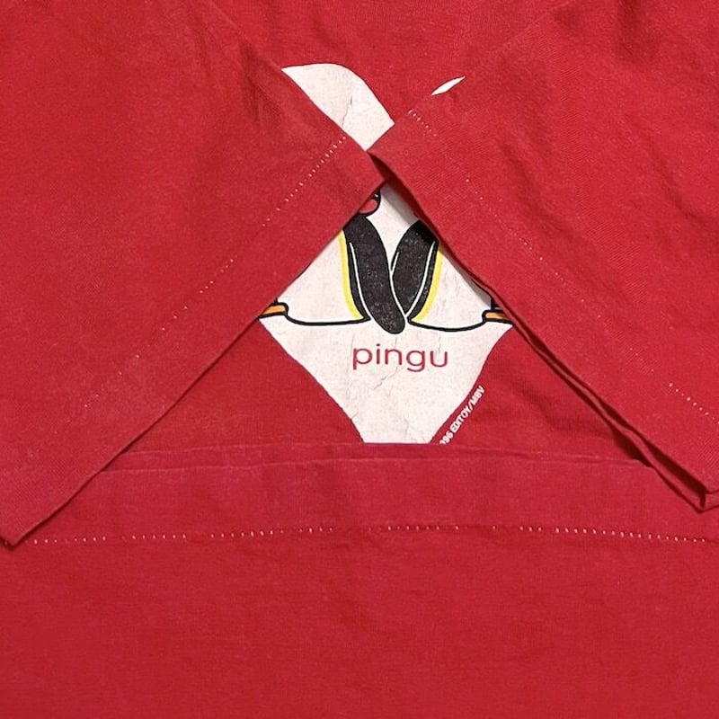 USED】90'S PINGU OFFICIAL T-SHIRT | KONBINI USED】90'S PINGU OFFICIAL T-SHIRT | KONBINI