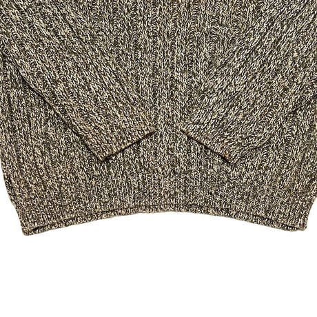 【USED】90'S BANANA REPUBLIC COTTON MIX KNIT SWEATER