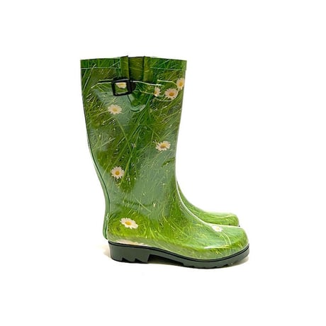 【DEAD STOCK】Esschert Design DAISY RAIN BOOTS