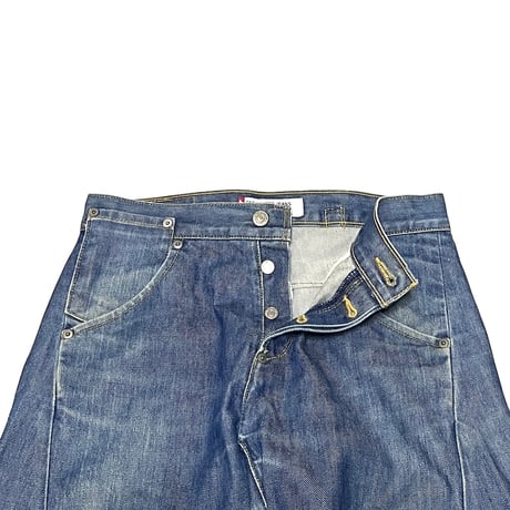 【USED】00s Levi's ENGINEERED JEANS DRAPING BACK STRAP DENIM PANTS