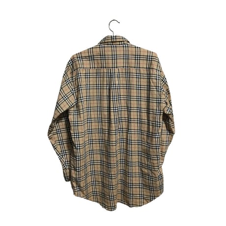 【USED】BURBERRY LONDON NOVA CHECK B.D SHIRT