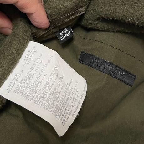 【USED】Early 00's Helmut Lang M-65 TYPE MILITARY COAT