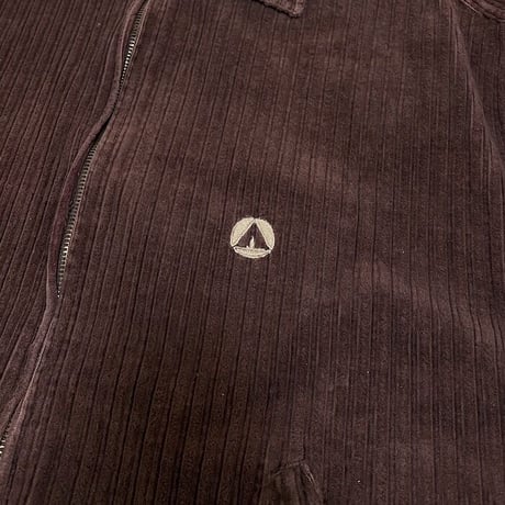 【USED】90'S AIR WALK WIDE WALE CORDUROY ZIP JACKET