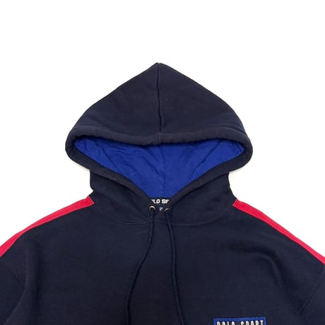 【USED】90's POLO SPORT RALPH LAUREN P-LOGO SWEAT PARKA