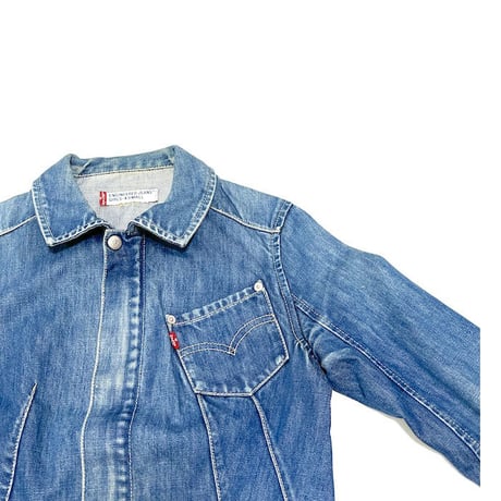 【USED】00'S EURO LEVI'S ENGINEERED JEANS SHORT DENIM JACKET