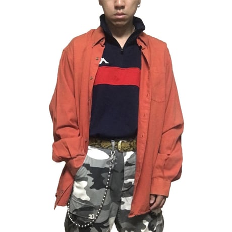 【USED】OLD ENGLAND OVERSIZED SHIRT