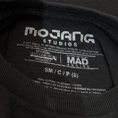 【USED】MOJANG STUDIOS Minecraft Chibi T-shirt