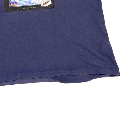 【USED】90's EASTBOY MEN Retro Game Aviation Graphic T-shirt