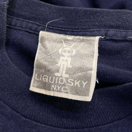 【USED】90's LIQUIDSKY N.Y.C. GENETIC REVOLUTION T-SHIRT
