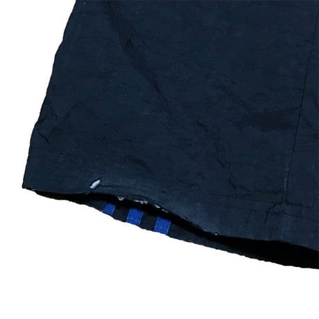 【USED】90'S ADIDAS SIDE SEAM SLITS WITH SNAP BUTTON NYLON PANTS