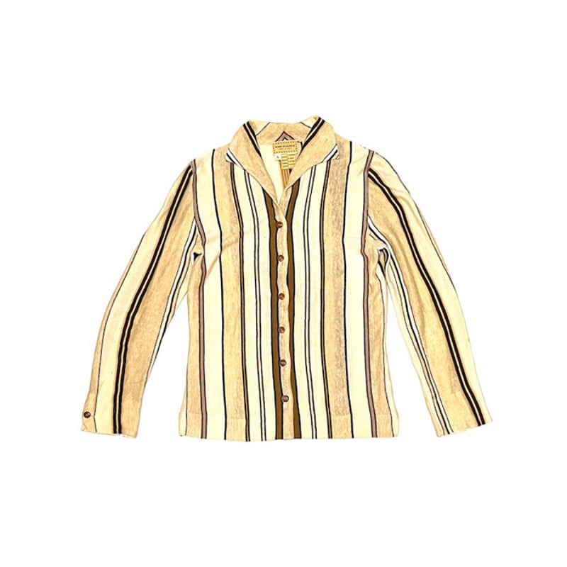 USED】90's-00's DIANE DE CLERCQ STRIPE CARDIGAN