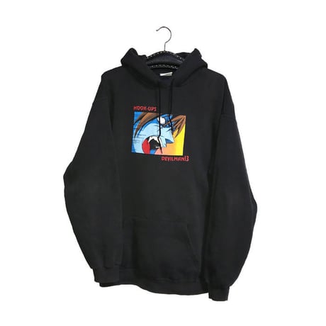 【USED】90'S HOOK-UPS DEVILMAN13 HOODIE