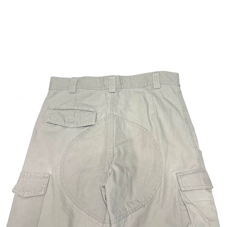 【USED】90's-00's STUSSY DUCK CARGO PANTS LIGHT GRAY
