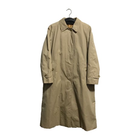 【USED】80'S BURBERRYS STAND FALL COLLAR COAT MADE IN ENGLAND