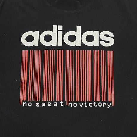 【USED】90'S ADIDAS NO SWEAT NO VICTORY T-SHIRT