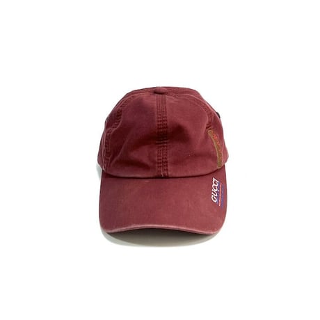 【USED】90'S BOOTLEG GUCCI EMBROIDERED CAP