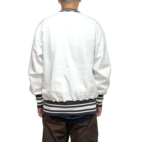 【USED】90's SOCCER EMBROIDERY SWEATSHIRT