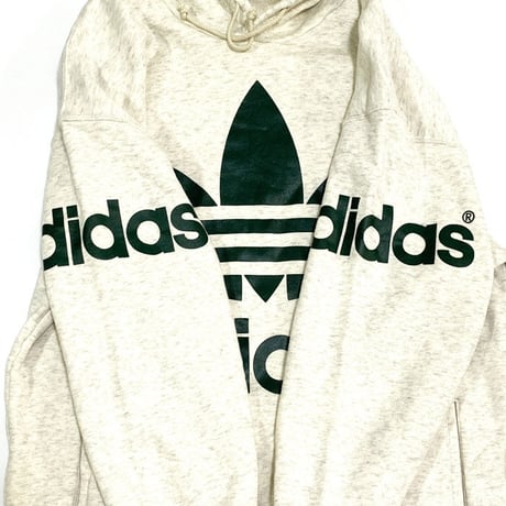 【USED】80'S-90'S ADIDAS OLD SCHOOL TREFOIL HOODIE